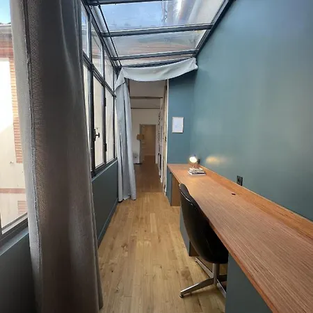 Appartement Woody - T3 Chaleureux Au Coeur De Saint-aubin Toulouse